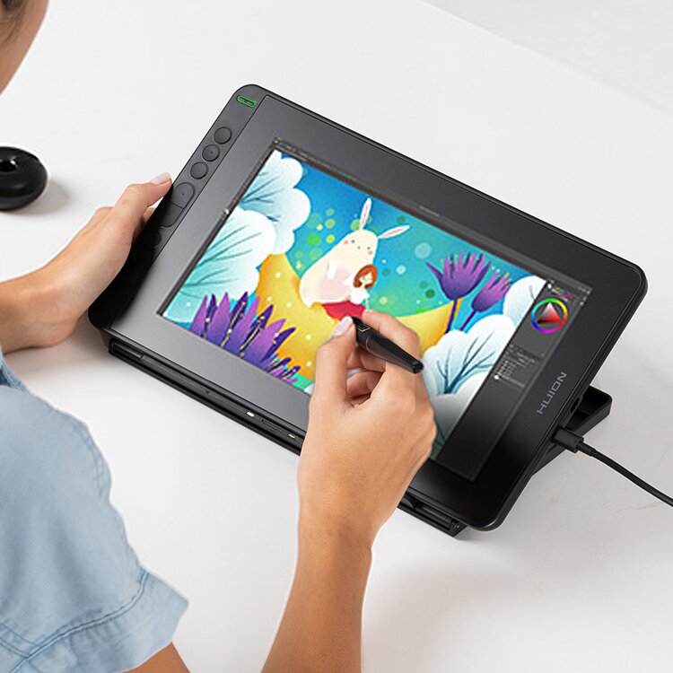 Drawing Tablet With Screen 15.6 Inch - NEW huion 11.6 13.3 15.6 Inch