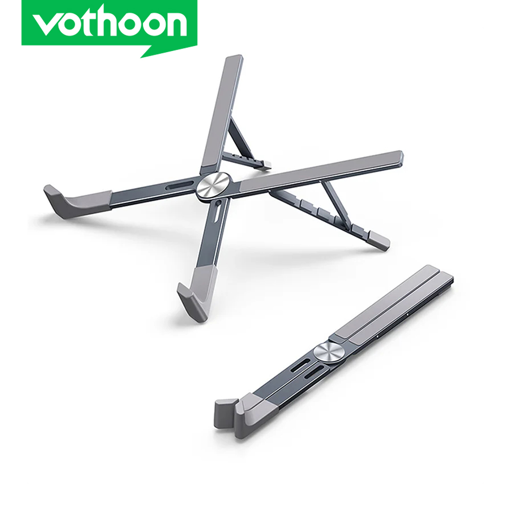 Tablet Stand Adjustable Aluminum - Vothoon Portable Laptop Stand for MacBook