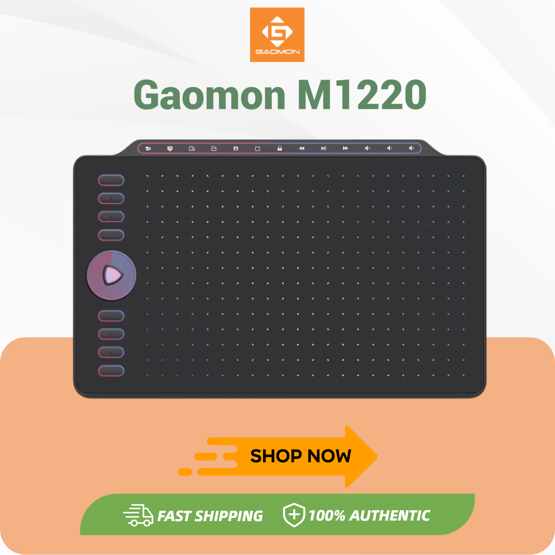 Graphics Tablet 13 Inch 8192 - GAOMON M1220 12 Inch Drawing Graphic