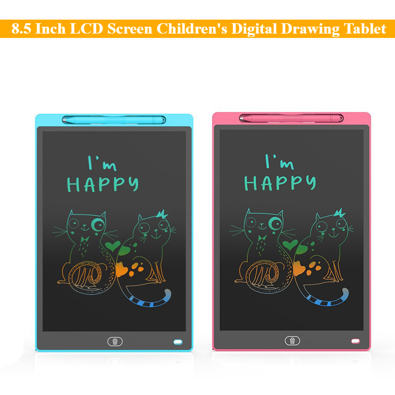 8.5 Inch LCD Screen Children's - Drawing Tablet Battery Free Stylus review and price