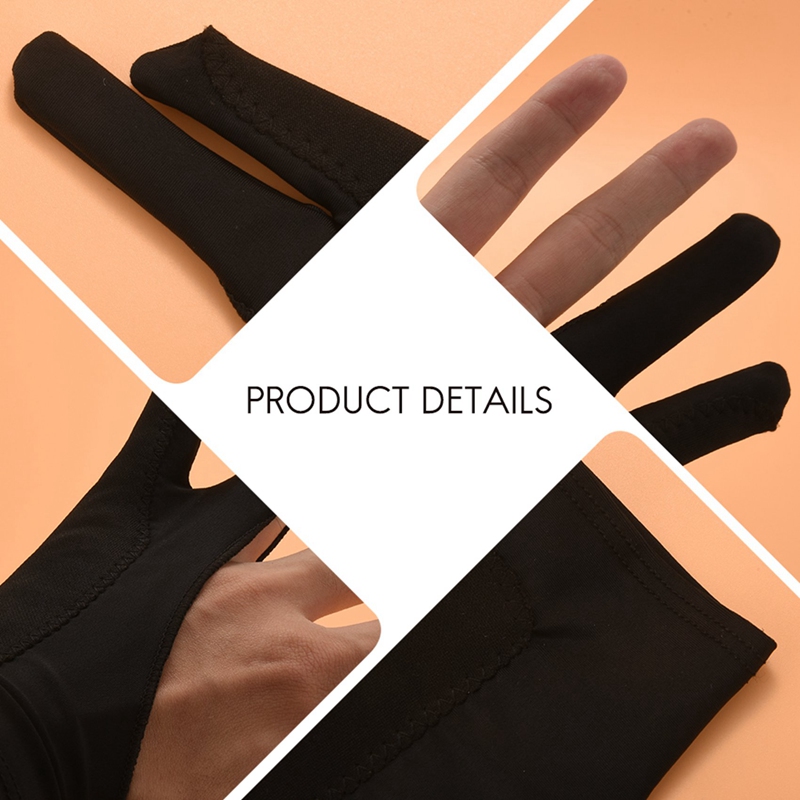 a86g new 5 Pack Artist Gloves  - Drawing Glove Two Finger Artist review and price