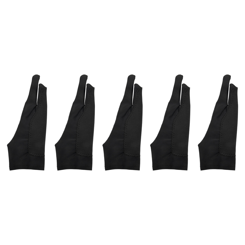 a86g new 5 Pack Artist Gloves  - Drawing Glove Two Finger Artist review and price