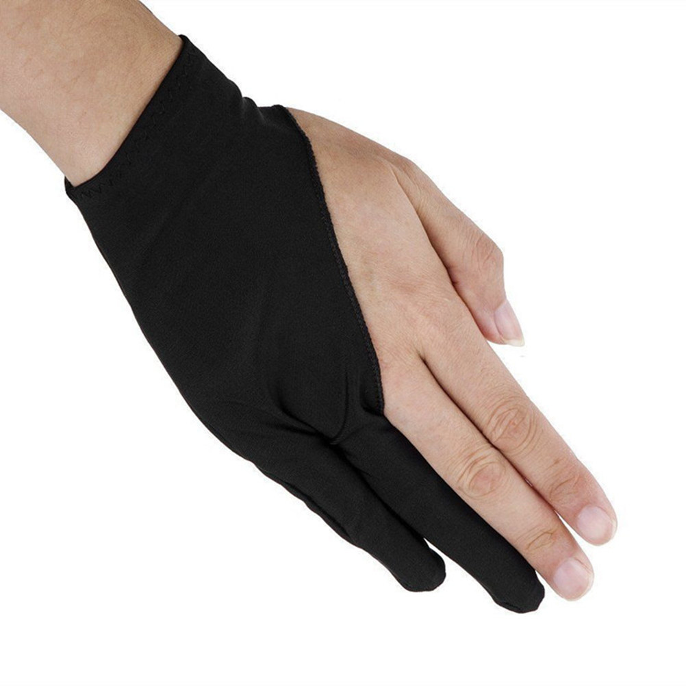 2Pcs Anti-Fouling Drawing Glov - Drawing Glove Two Finger Artist review and price