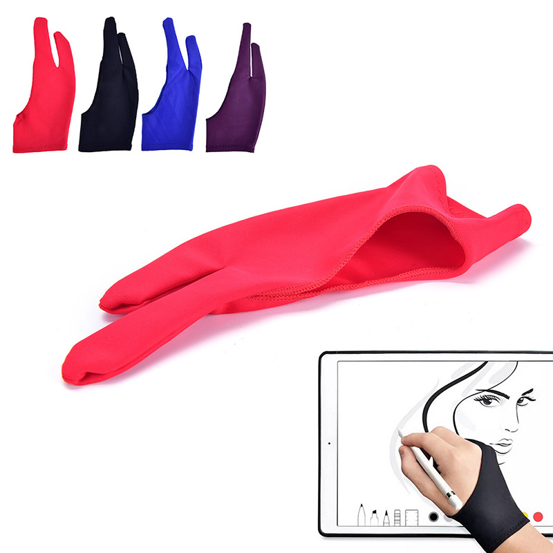 1pc Two Finger Anti-fouling Gl - Drawing Glove Two Finger Artist review and price