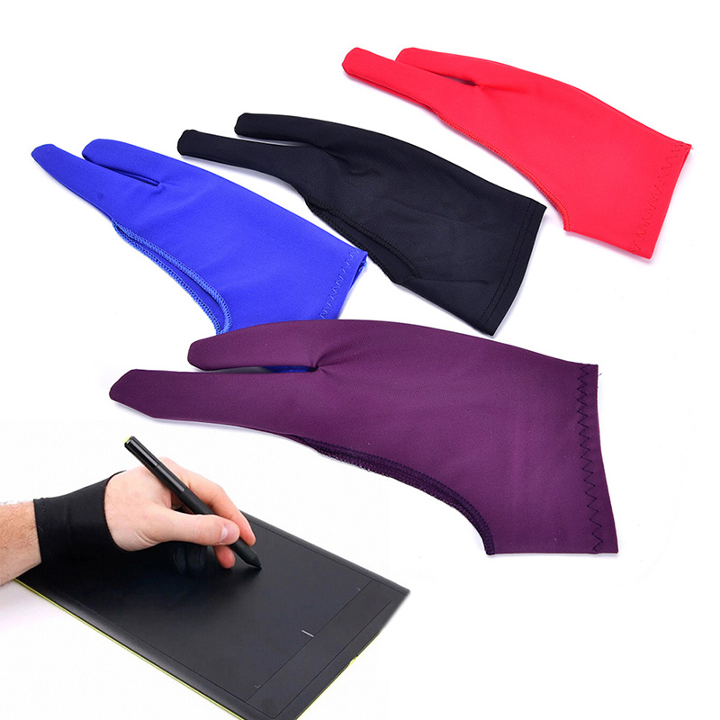 1pc Two Finger Anti-fouling Gl - Drawing Glove Two Finger Artist review and price