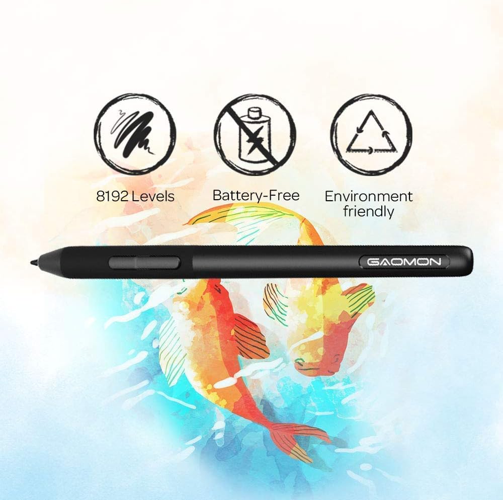 Gaomon S620 Graphics Tablet 6. - Drawing Tablet Standalone Android review and price