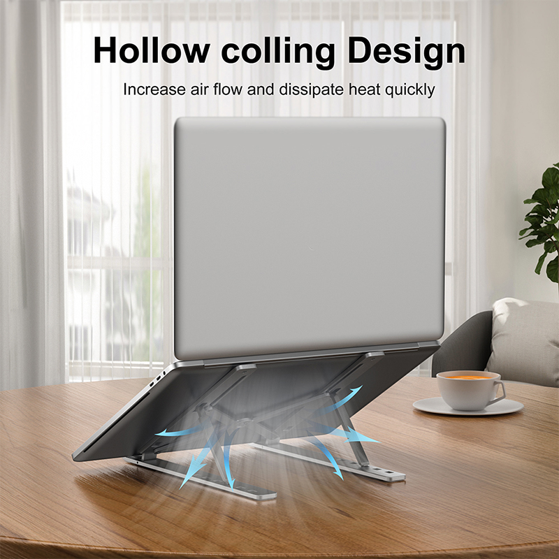 Foldable Laptop Holder Metal S - Tablet Stand Adjustable Aluminum review and price