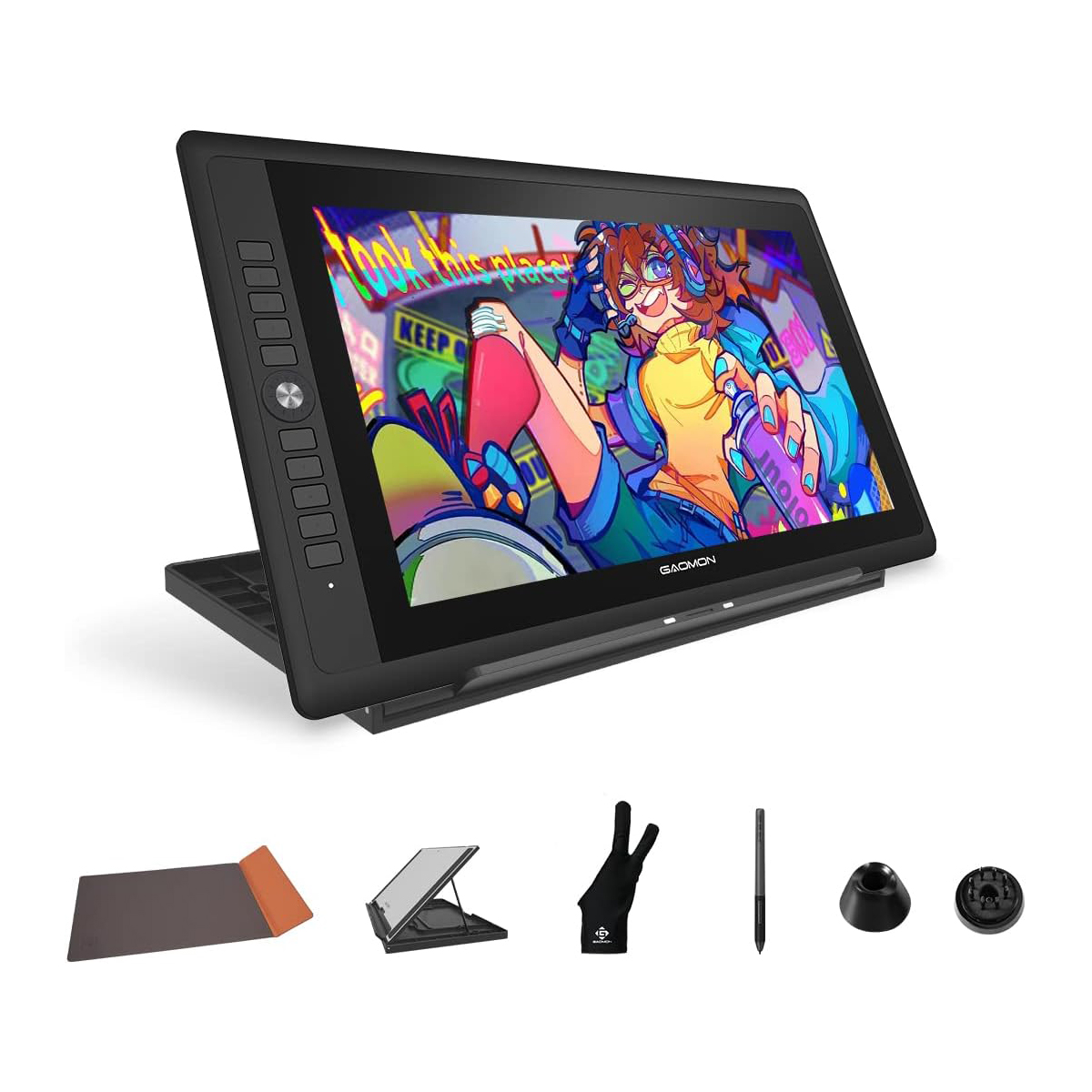 Gaomon Graphics Tablet PD156 P - Drawing Tablet With Screen 15.6 Inch review and price