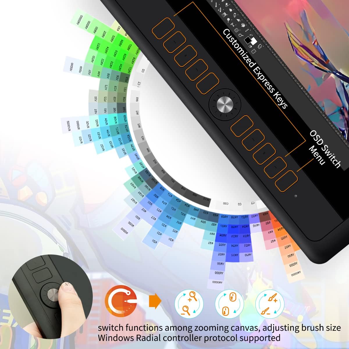 Gaomon Graphics Tablet PD156 P - Drawing Tablet With Screen 15.6 Inch review and price