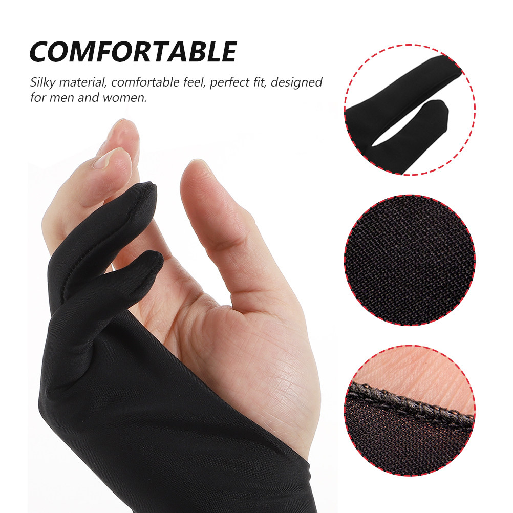 3Pcs Artist Drawing Gloves Two - Drawing Glove Two Finger Artist review and price