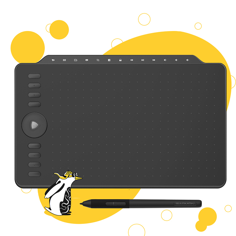 GAOMON Graphic Tablet M1220 12 - Graphics Tablet 13 Inch 8192 review and price