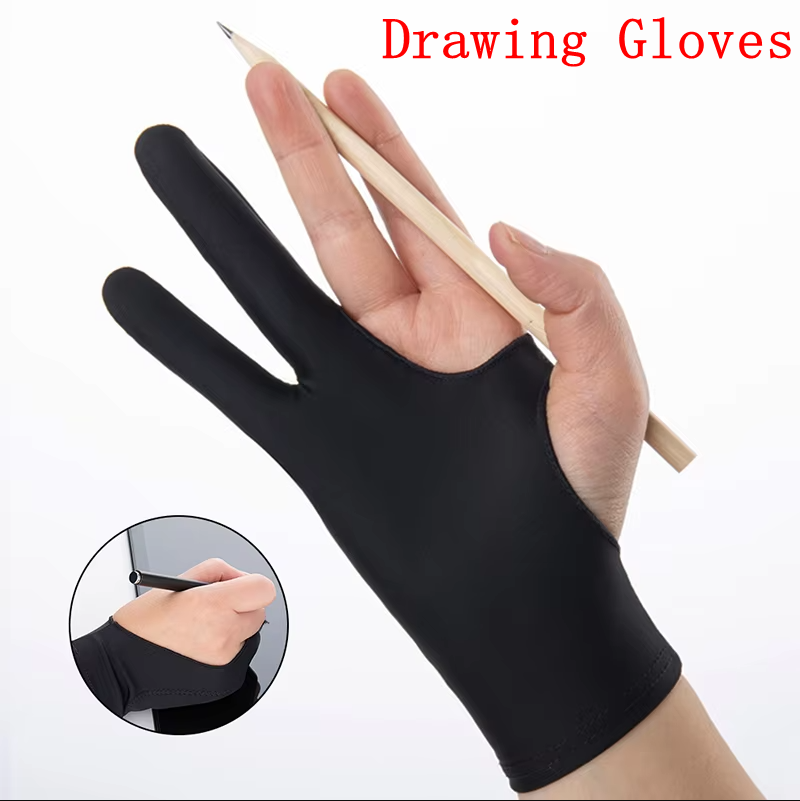 Two-Finger Anti-fouling Drawin - Drawing Glove Two Finger Artist review and price
