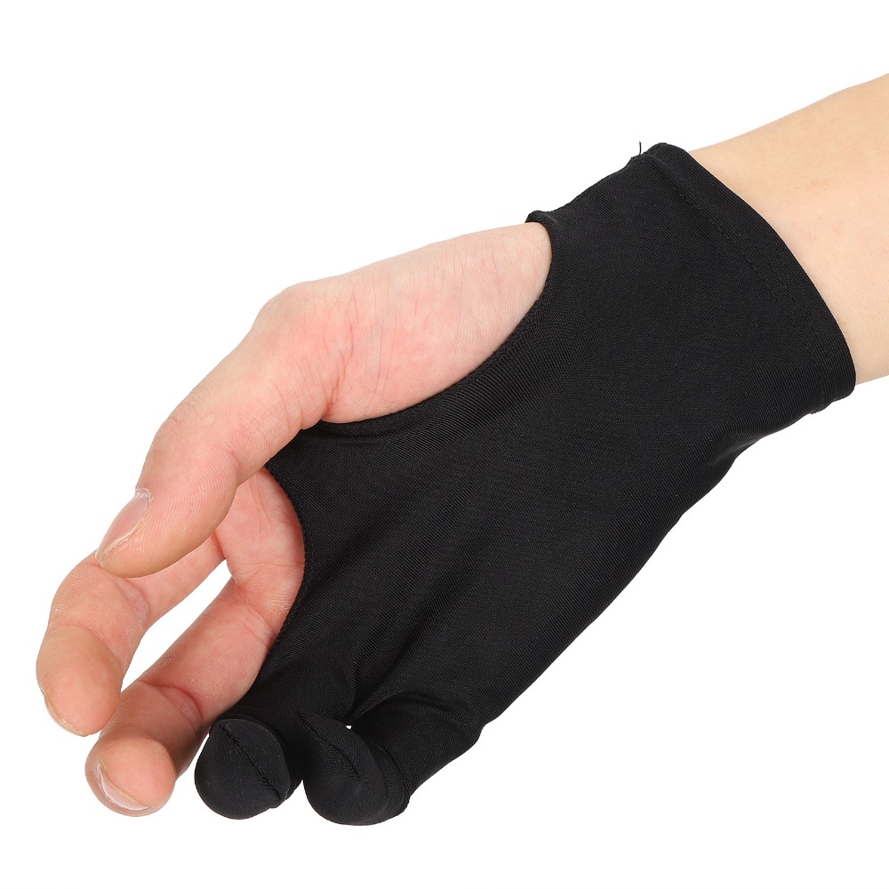2pcs Durable Two-Finger Design - Drawing Glove Two Finger Artist review and price