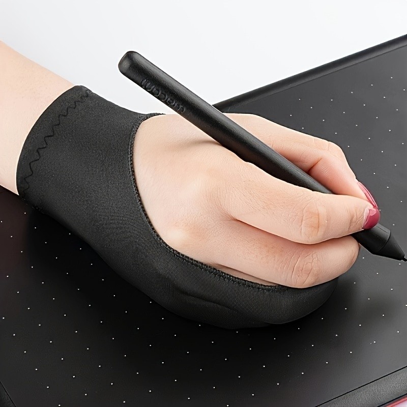 1PC Black Two-Finger Artist Gl - Drawing Glove Two Finger Artist review and price