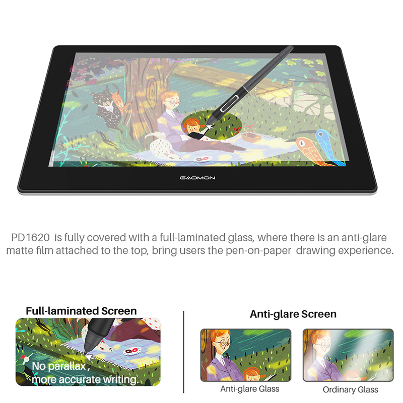 GAOMON PD1621 Graphics Tablet  - Drawing Tablet With Screen 15.6 Inch review and price