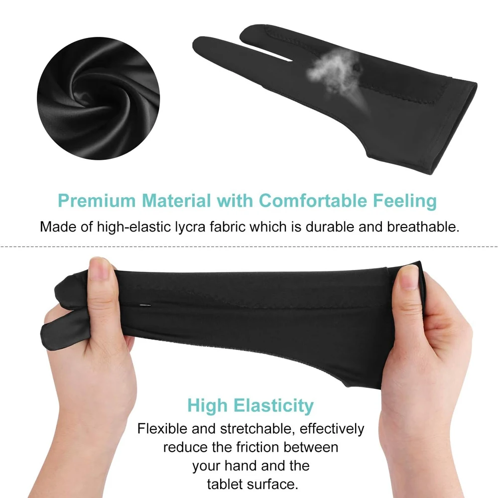 1Pcs Artists Gloves Two Finger - Drawing Glove Two Finger Artist review and price