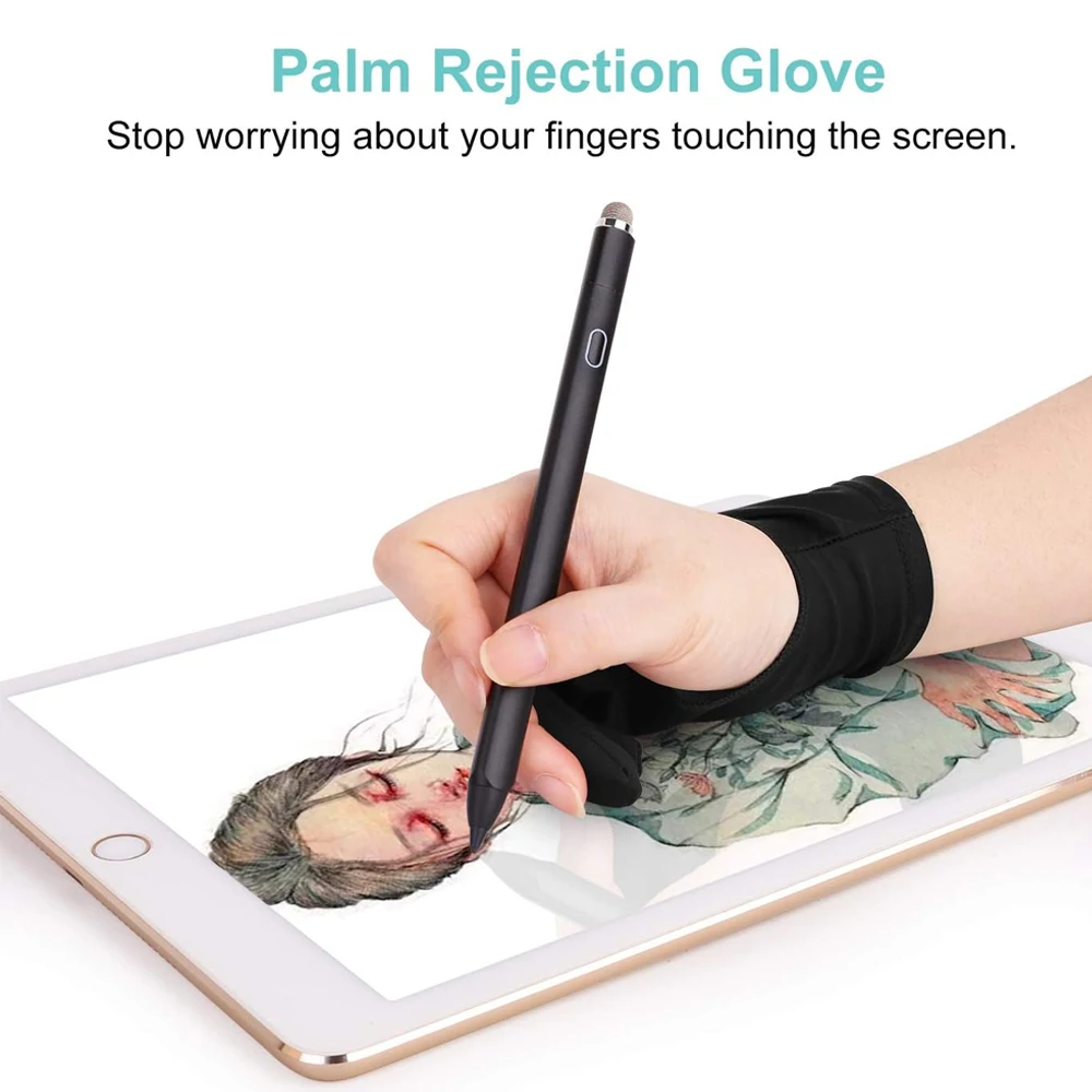 1Pcs Artists Gloves Two Finger - Drawing Glove Two Finger Artist review and price