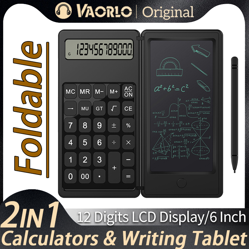 Foldable Calculator&6 Inch LCD - Drawing Tablet Battery Free Stylus review and price