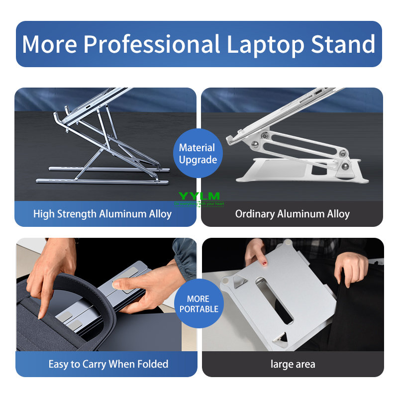 YYLM NEW N8 Adjustable Laptop  - Tablet Stand Adjustable Aluminum review and price