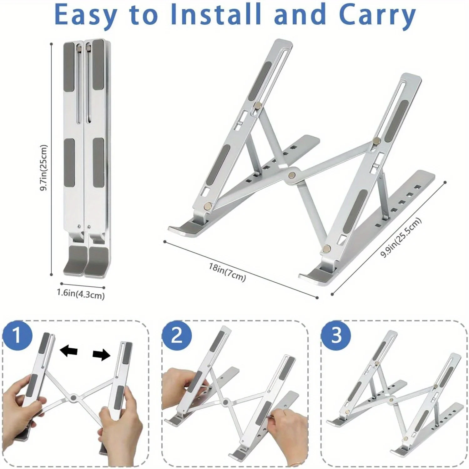 Adjustable Aluminum Laptop Sta - Tablet Stand Adjustable Aluminum review and price