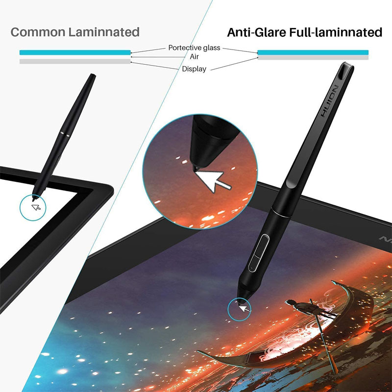 Huion Graphic Monitor Kamvas P - Drawing Tablet With Screen 15.6 Inch review and price