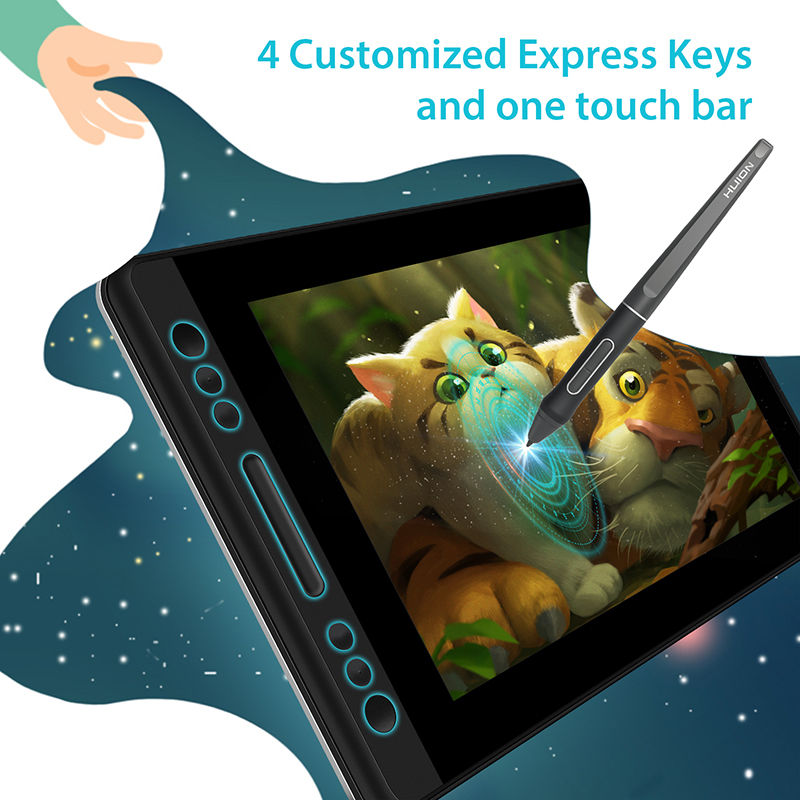 Huion Kamvas Pro 13 Graphics T - Graphics Tablet 13 Inch 8192 review and price
