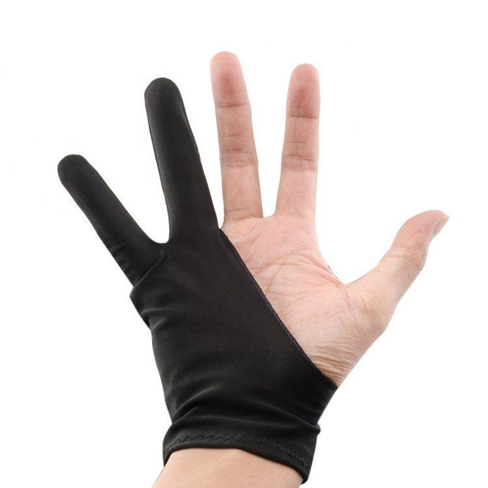 4Pcs Artist Drawing Glove Anti - Drawing Glove Two Finger Artist review and price
