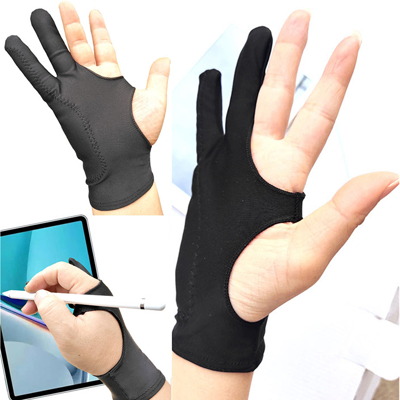 Drawing Glove Anti-touch Two-F - Drawing Glove Two Finger Artist review and price