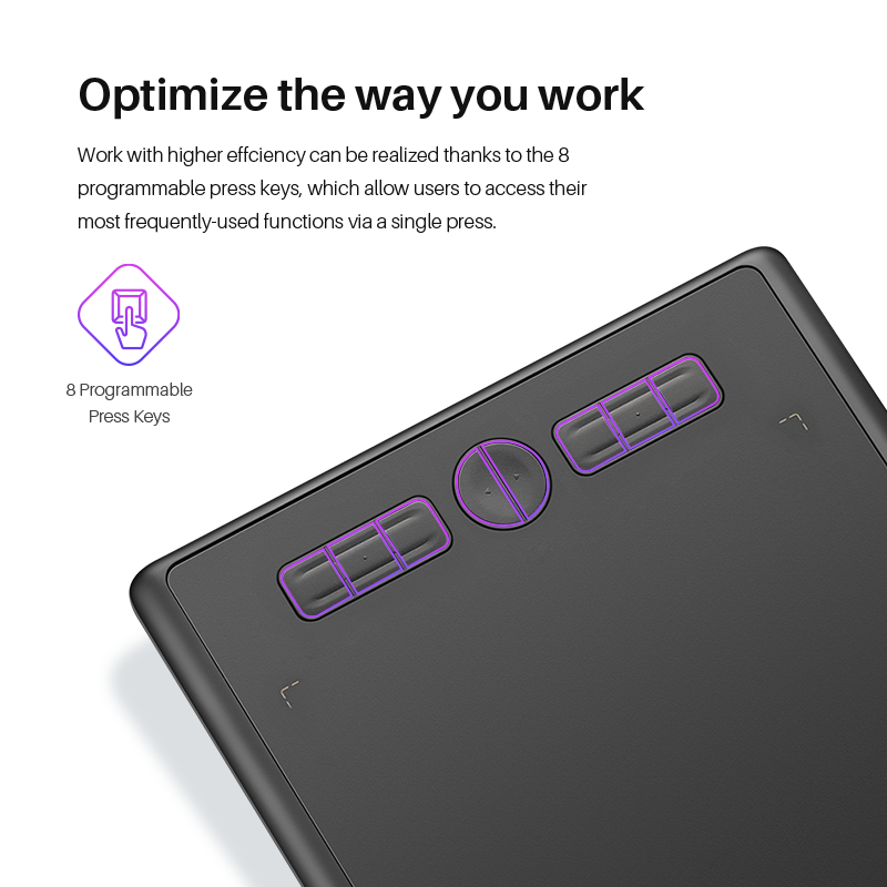 NEWInspiroy H610X 10th Anniver - Drawing Tablet Battery Free Stylus review and price