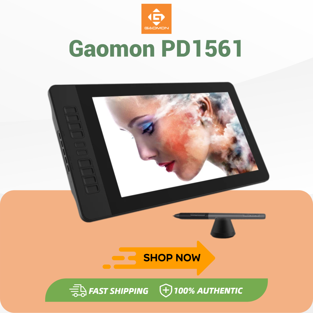 GAOMON PD1561 Graphics Tablet  - Drawing Tablet With Screen 15.6 Inch review and price