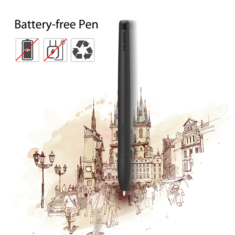 HUION Inspiroy H430P Drawing T - Drawing Tablet Battery Free Stylus review and price
