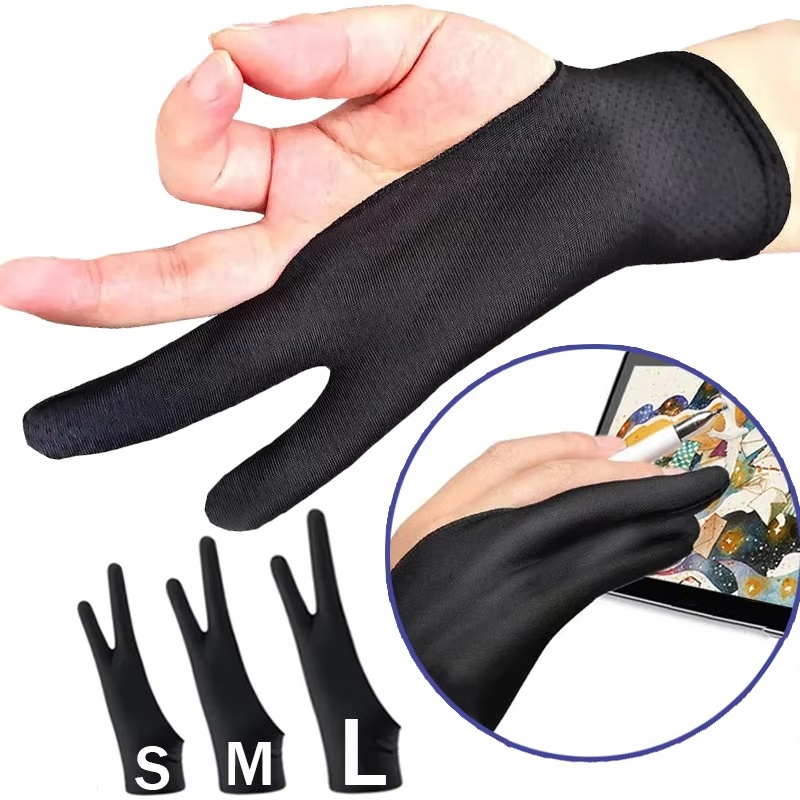 Drawing Glove Anti-touch Two-F - Drawing Glove Two Finger Artist review and price