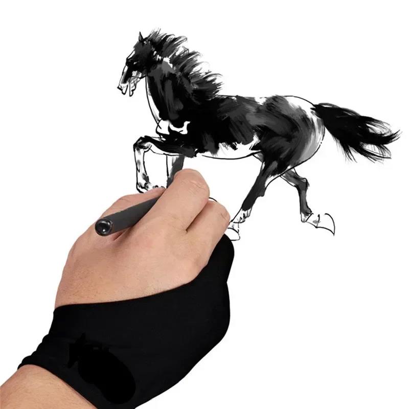 Drawing Glove Anti-touch Two-F - Drawing Glove Two Finger Artist review and price