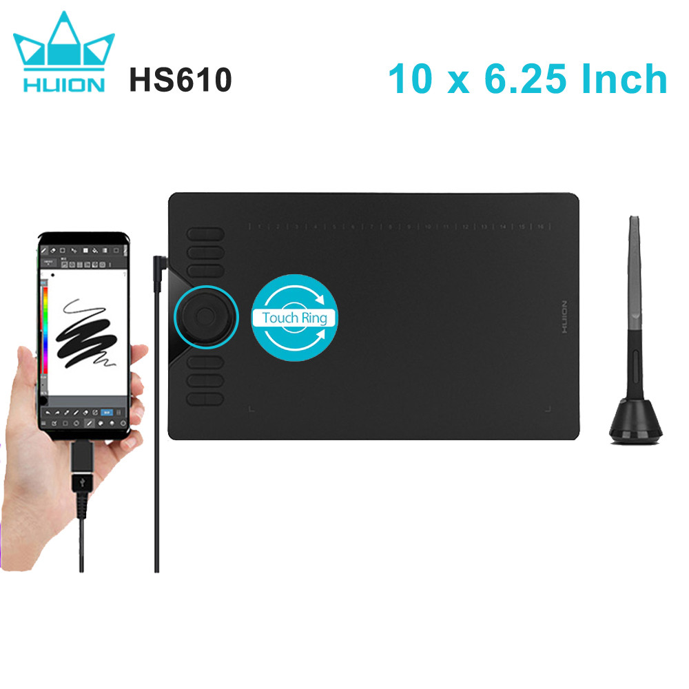 HUION HS610 Graphic Tablets Di - Drawing Tablet Standalone Android review and price