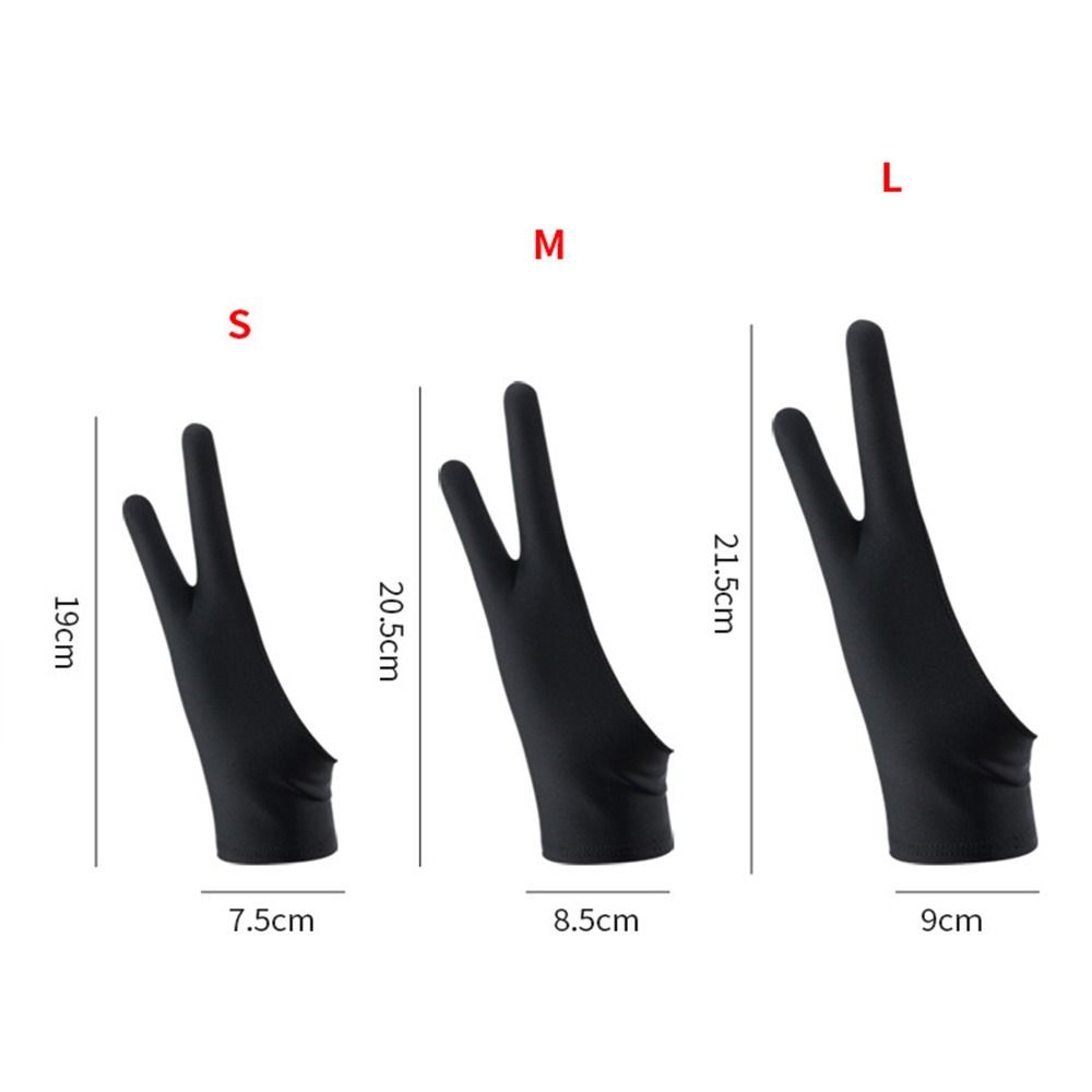 For Artist Anti-Scratch Anti-f - Drawing Glove Two Finger Artist review and price